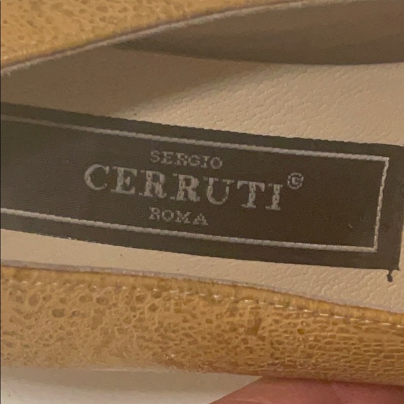 SERGIO CERRUTI ROMA ITALIAN SHOES. 3” hight and 3” inches thickness of heels - Picture 11 of 13